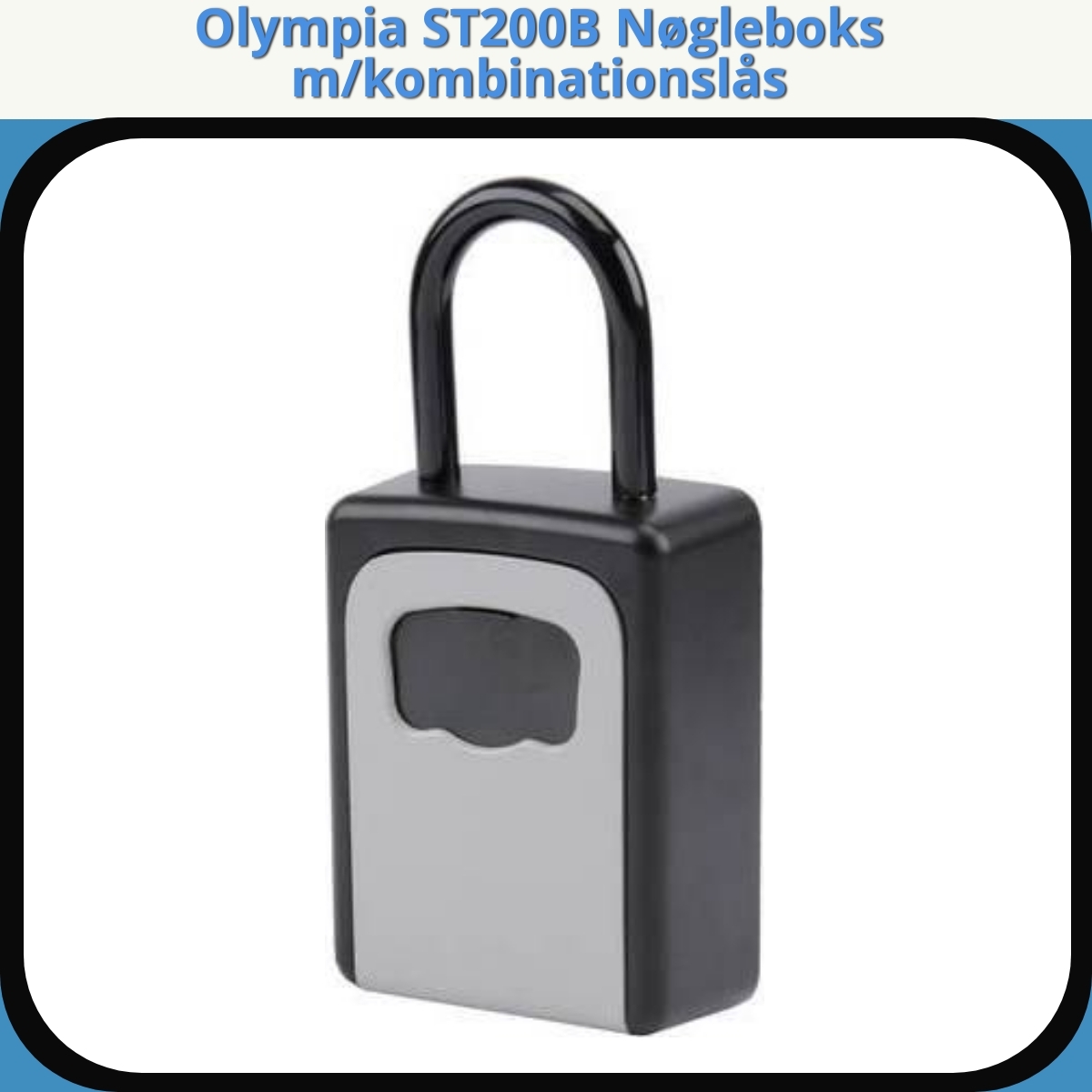 Anmeldelse af Olympia ST200B Nøgleboks m/kombinationslås