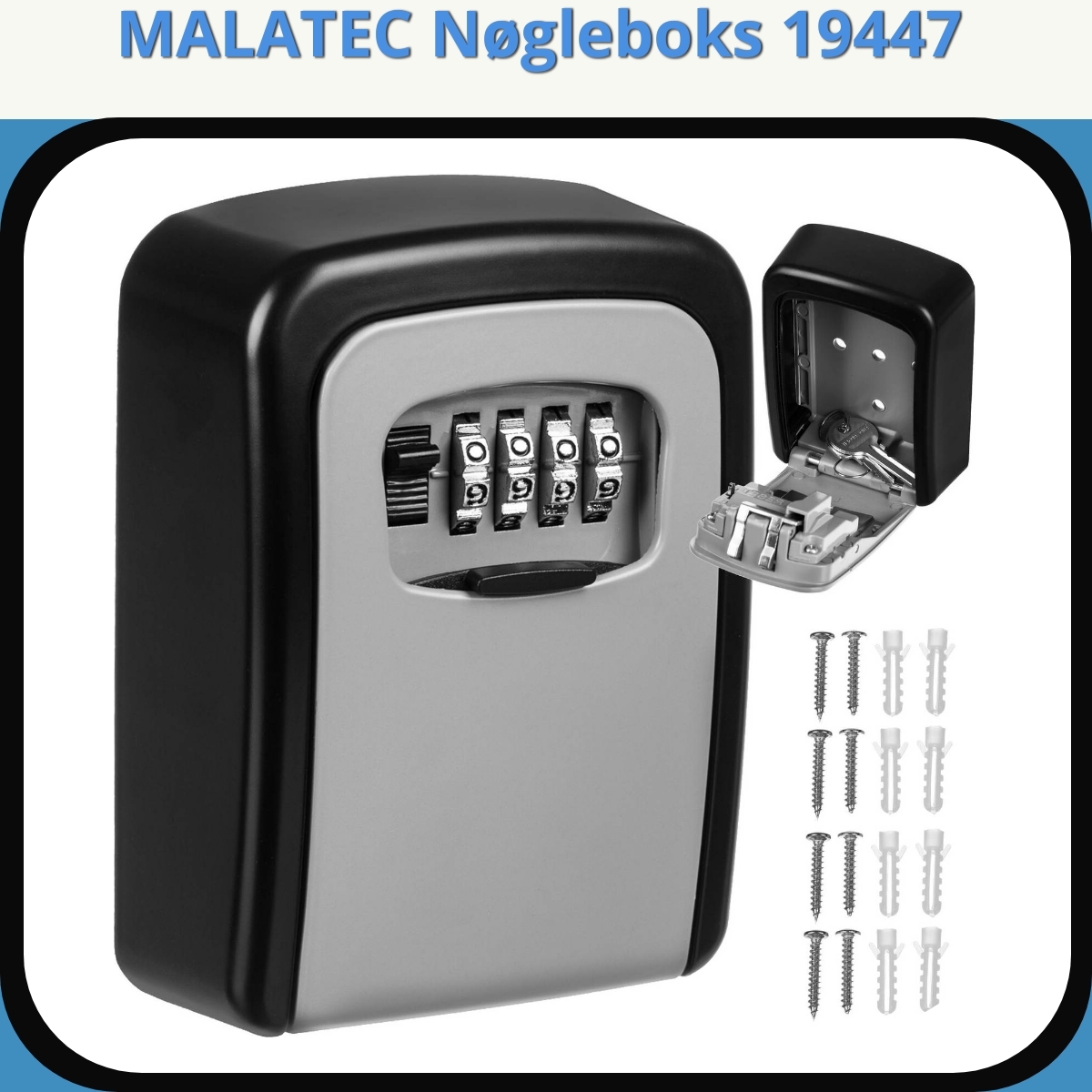 Anmeldelse af MALATEC Nøgleboks 19447