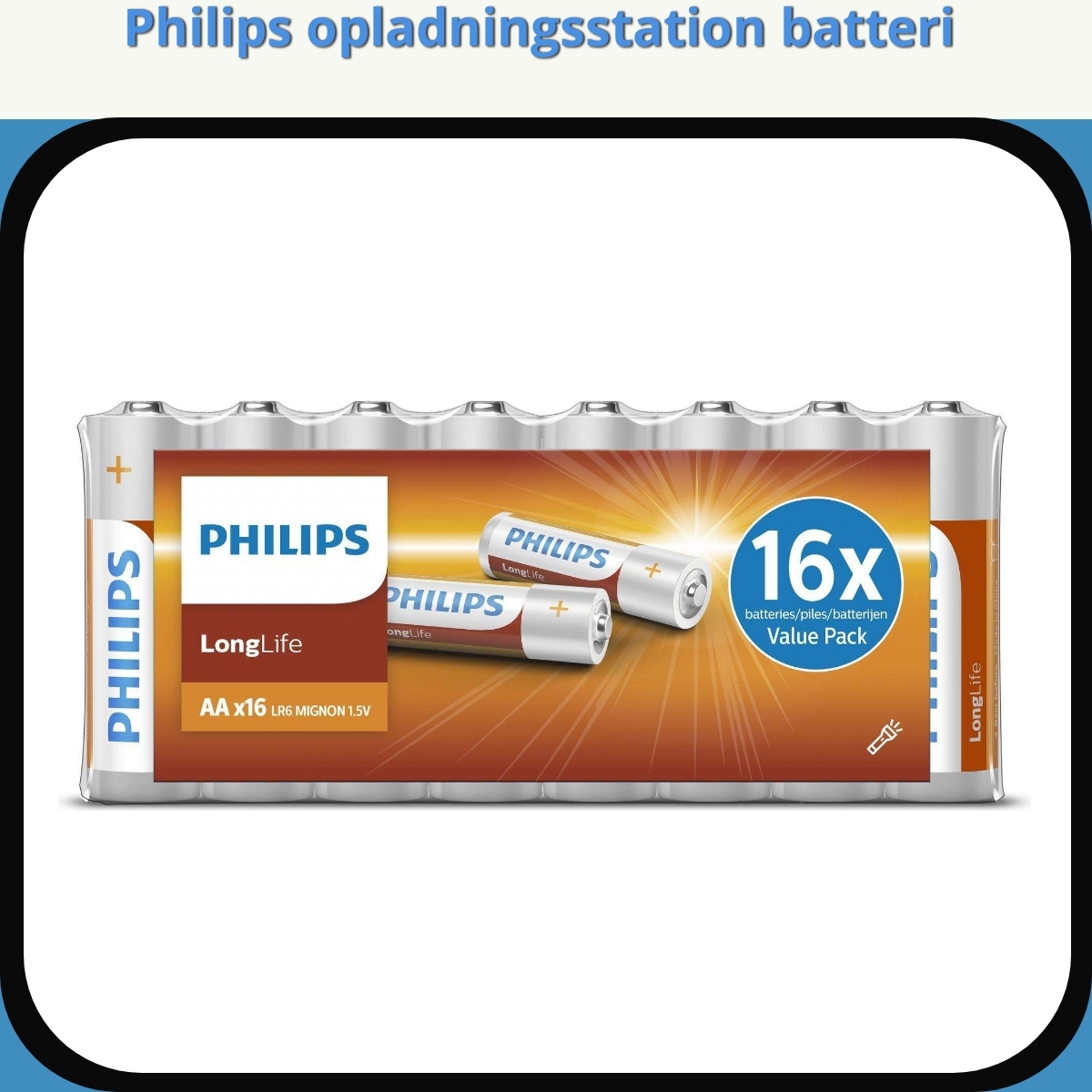 Anmeldelse af Philips opladningsstation batteri