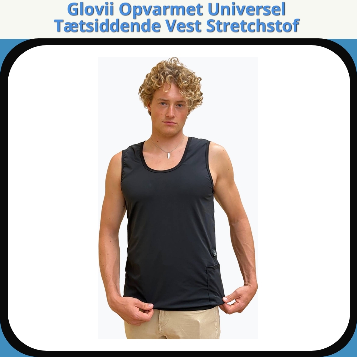 Anmeldelse af Glovii Opvarmet Universel Tætsiddende Vest Stretchstof