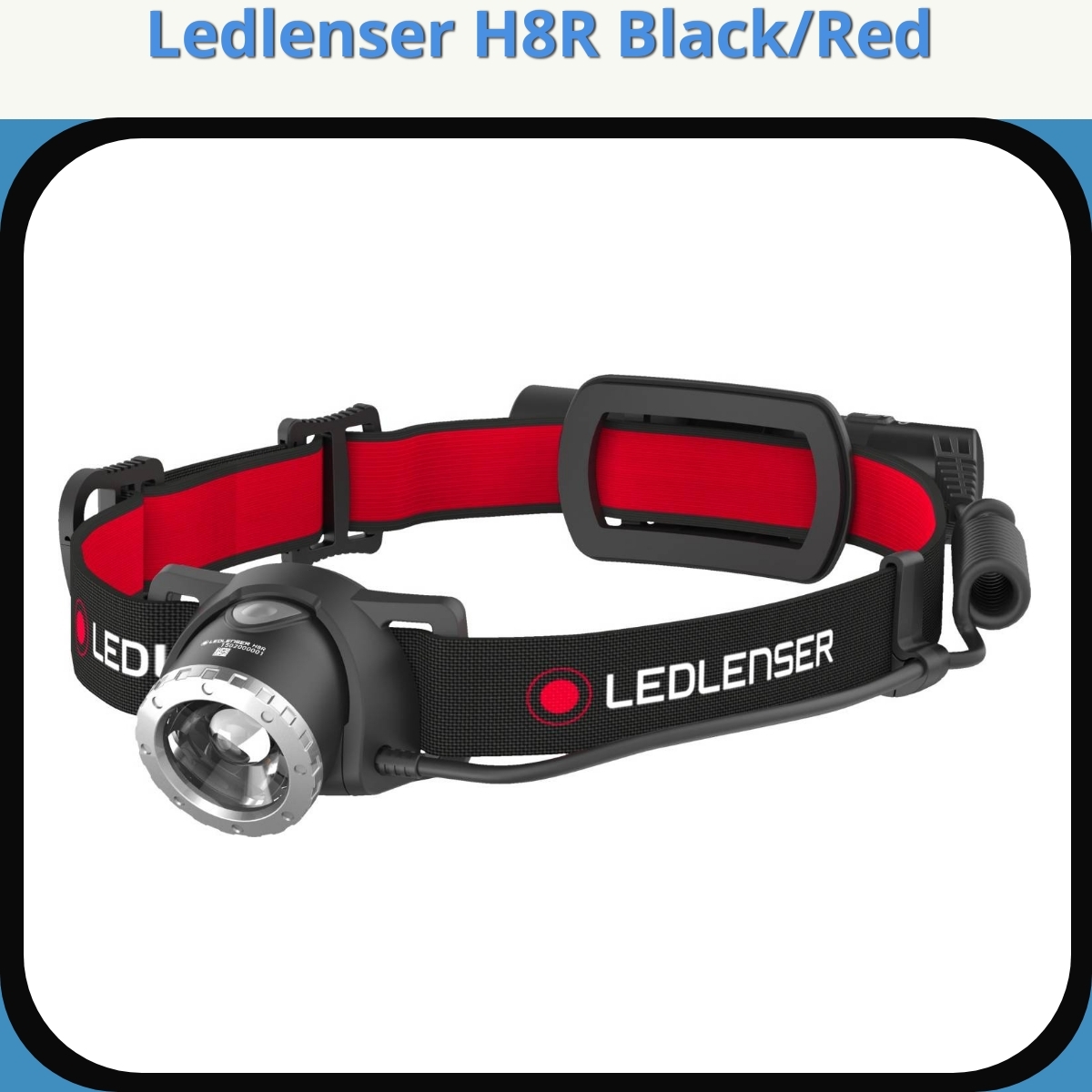 Anmeldelse af Ledlenser H8R Black/Red
