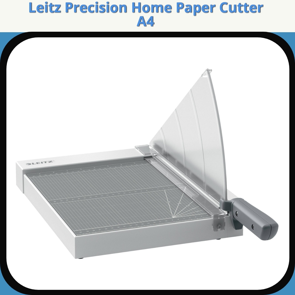 Anmeldelse af Leitz Precision Home Paper Cutter A4