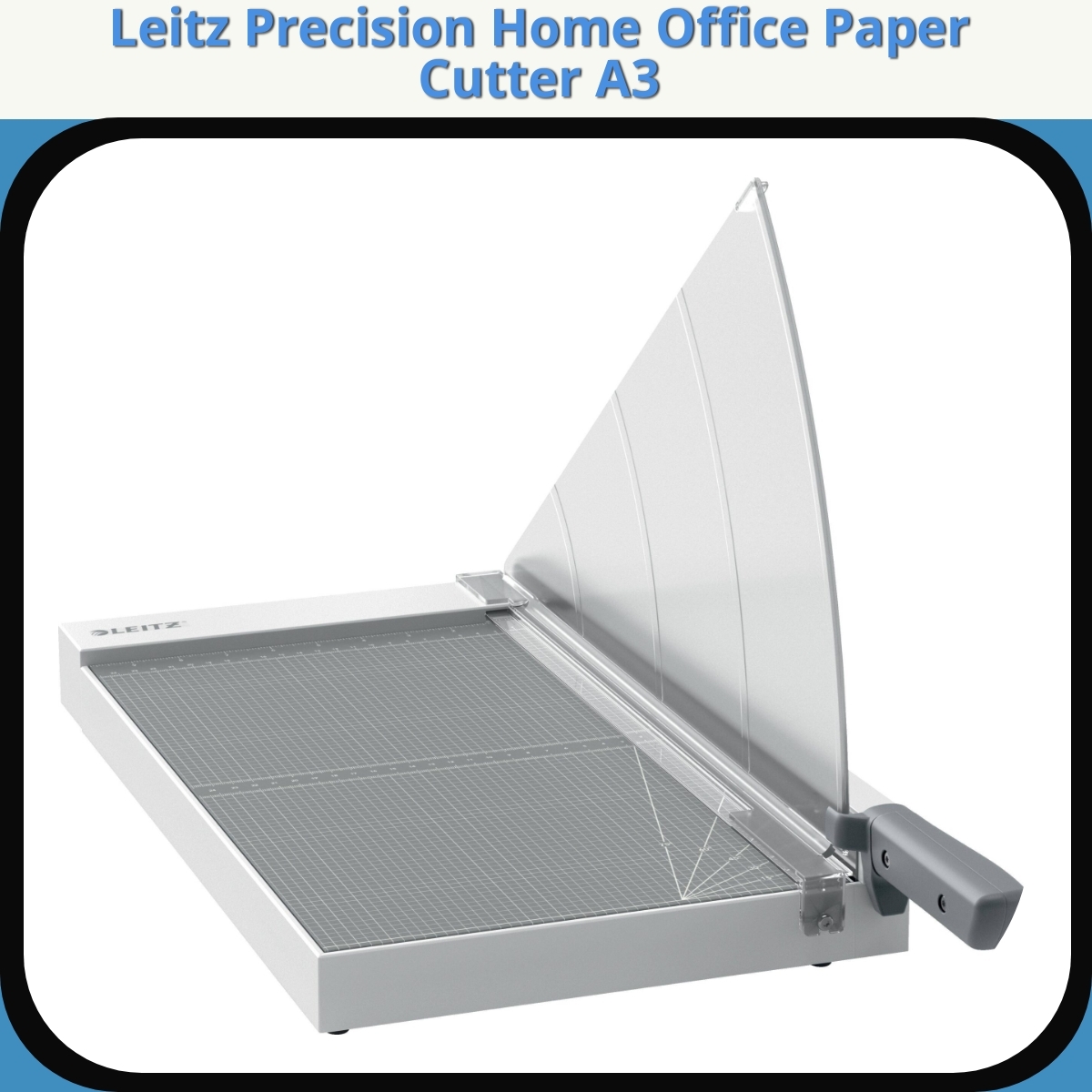 Anmeldelse af Leitz Precision Home Office Paper Cutter A3