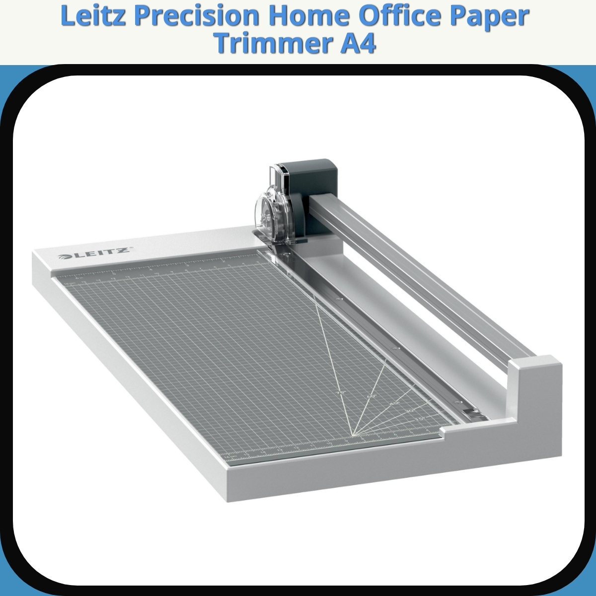 Anmeldelse af Leitz Precision Home Office Paper Trimmer A4