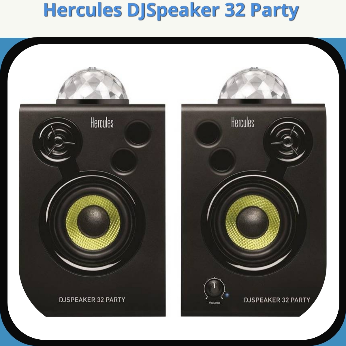 Anmeldelse af Hercules DJSpeaker 32 Party