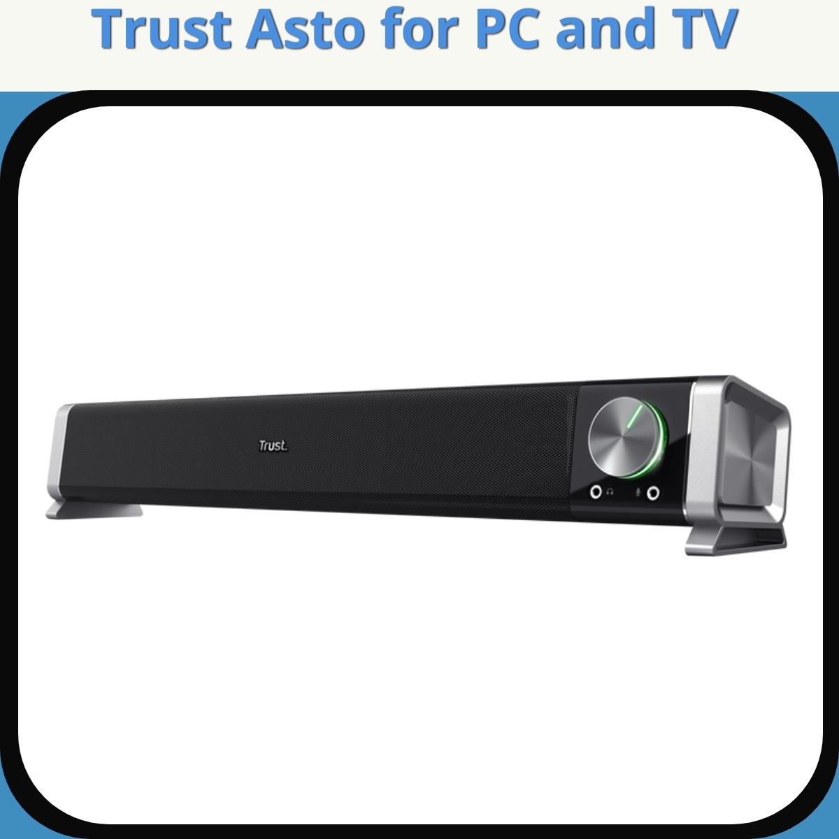 Anmeldelse af Trust Asto for PC and TV