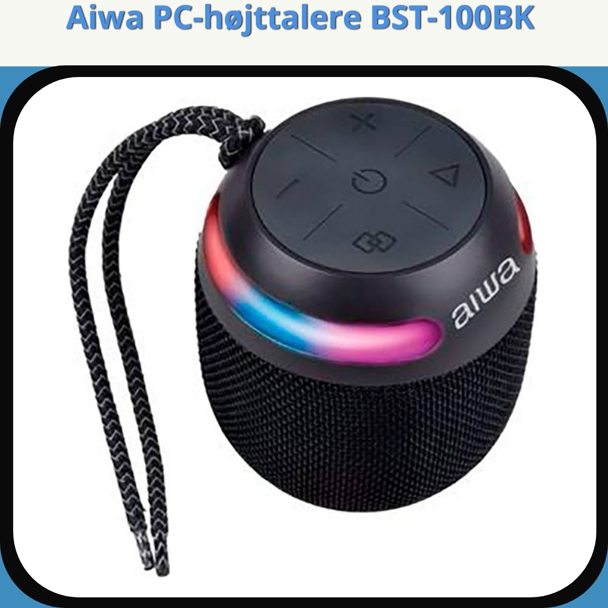 Anmeldelse af Aiwa PC-højttalere BST-100BK