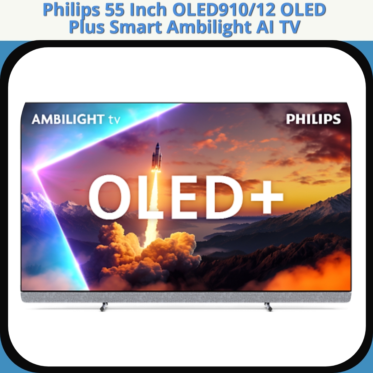 Anmeldelse af Philips 55 Inch OLED910/12 OLED Plus Smart Ambilight AI TV