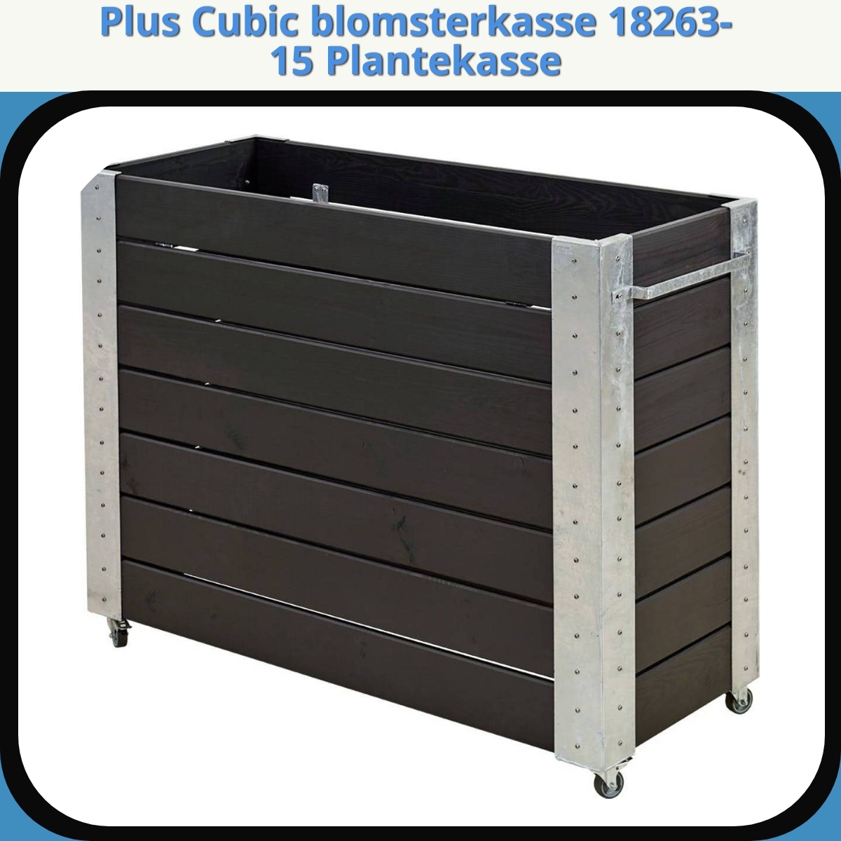 Anmeldelse af Plus Cubic blomsterkasse 18263-15 Plantekasse