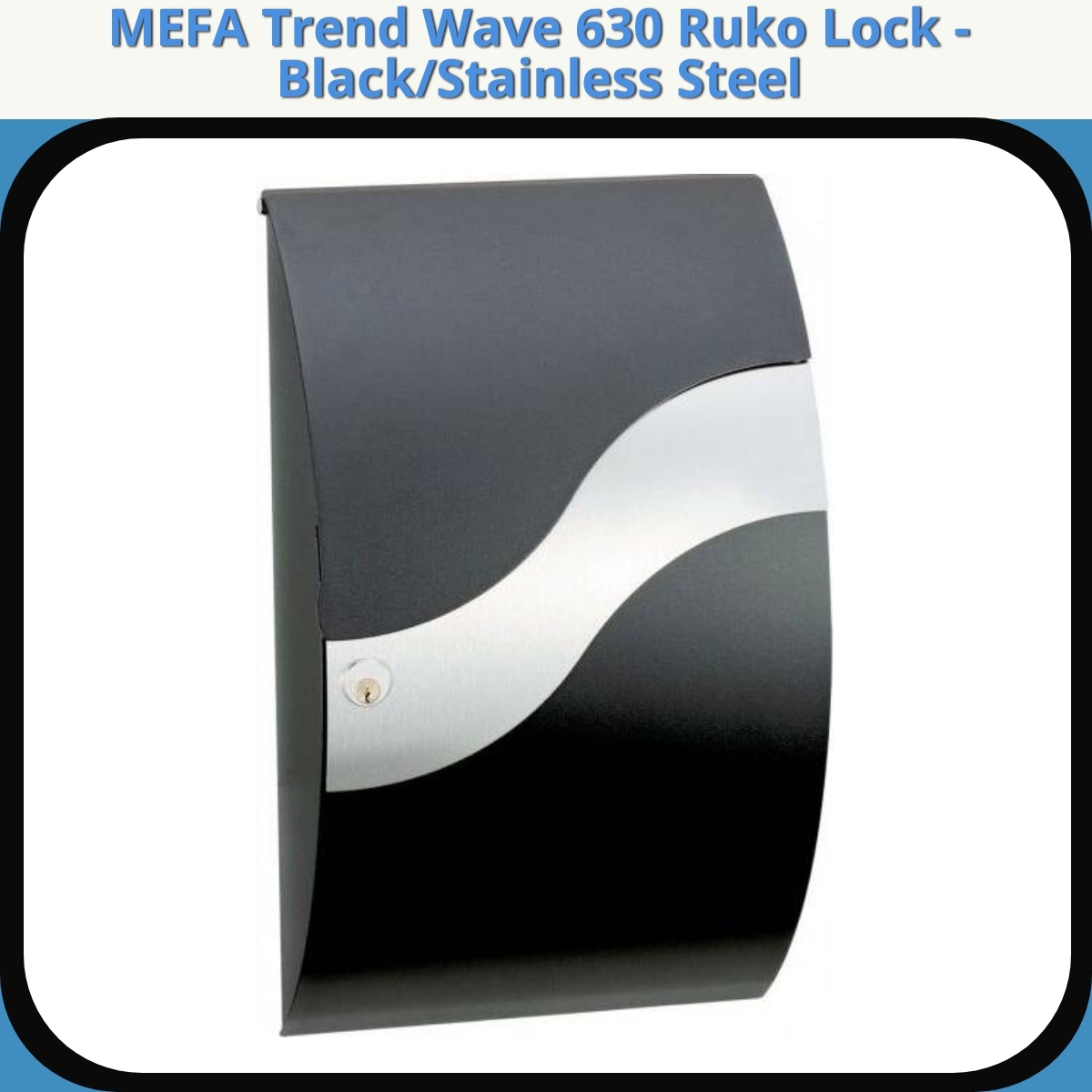 Anmeldelse af MEFA Trend Wave 630 Ruko Lock - Black/Stainless Steel