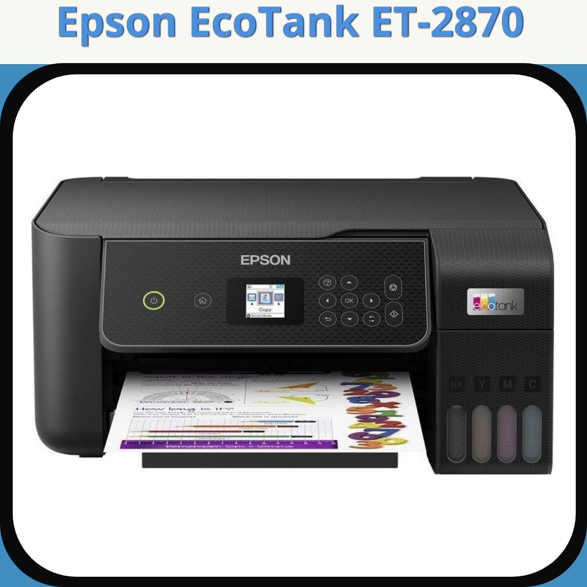 Anmeldelse af Epson EcoTank ET-2870