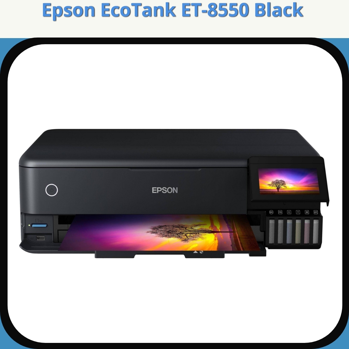 Anmeldelse af Epson EcoTank ET-8550 Black