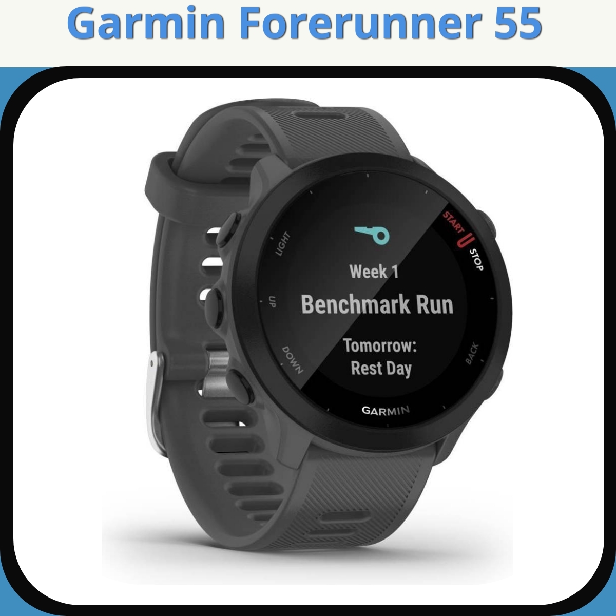 Anmeldelse af Garmin Forerunner 55