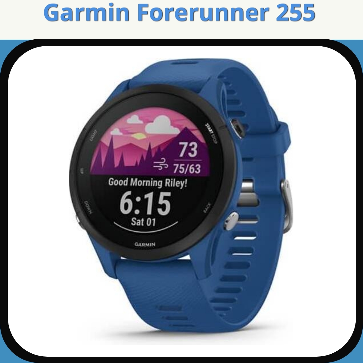 Anmeldelse af Garmin Forerunner 255