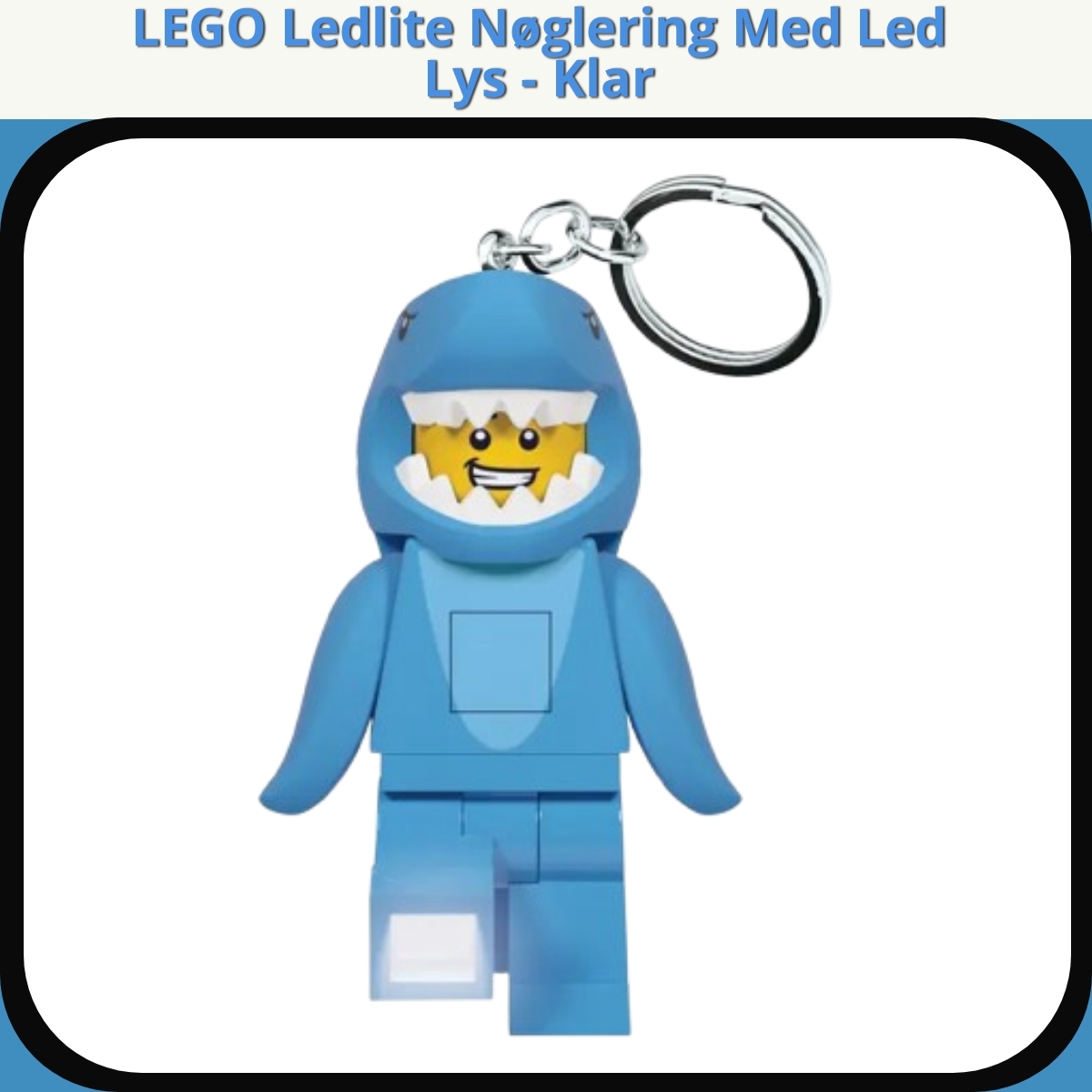 Anmeldelse af LEGO Ledlite Nøglering Med Led Lys - Klar