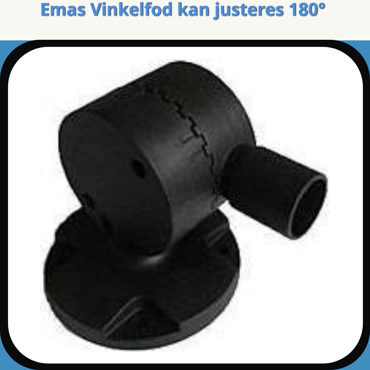 Anmeldelse af Emas Vinkelfod kan justeres 180°