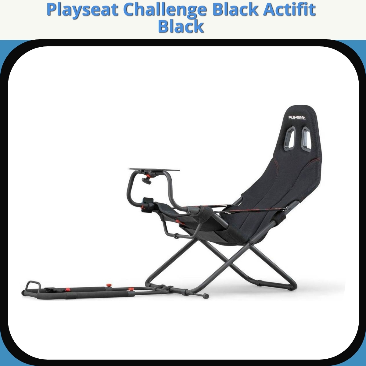 Anmeldelse af Playseat Challenge Black Actifit Black