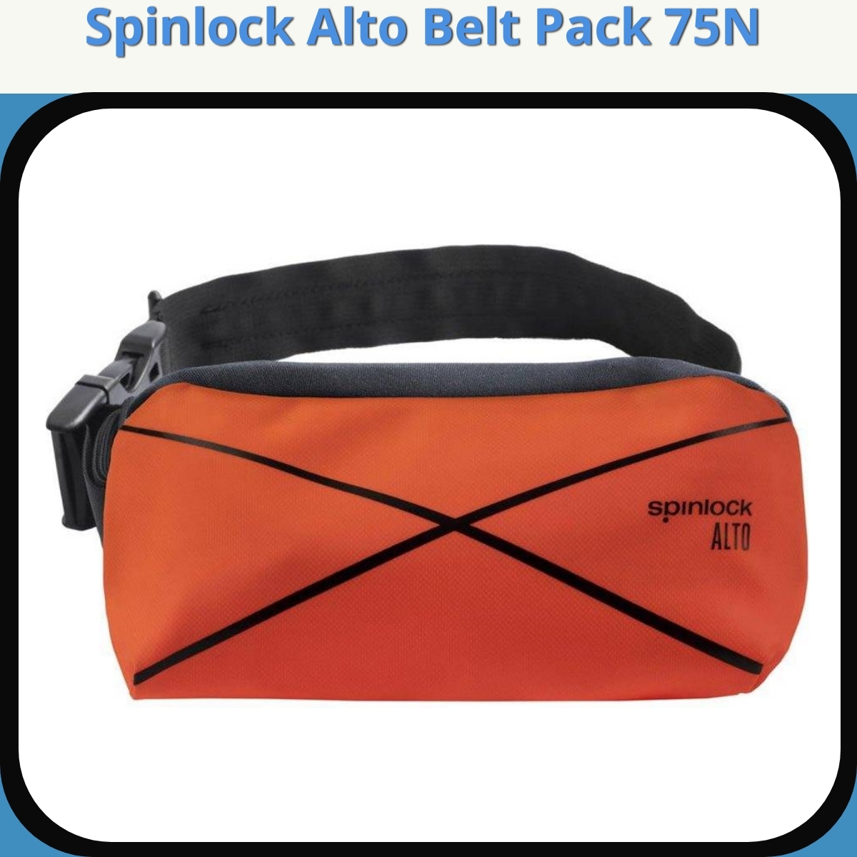Anmeldelse af Spinlock Alto Belt Pack 75N