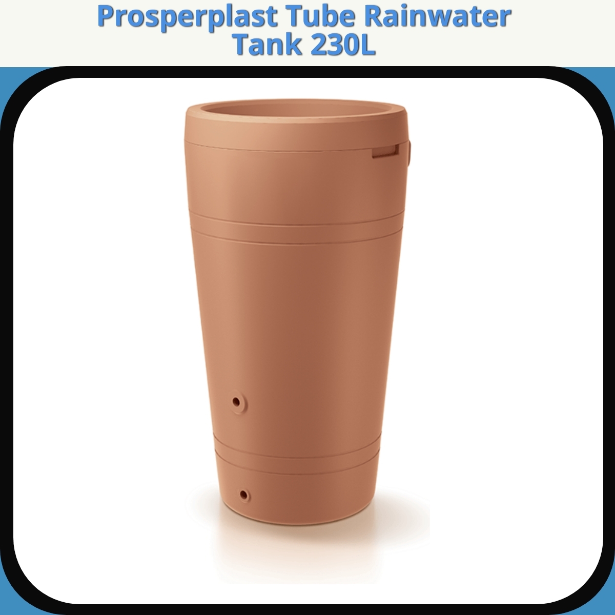 Anmeldelse af Prosperplast Tube Rainwater Tank 230L