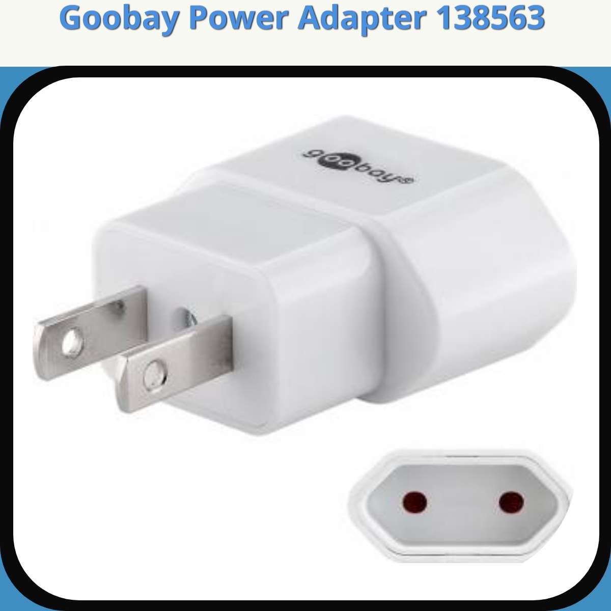 Anmeldelse af Goobay Power Adapter 138563