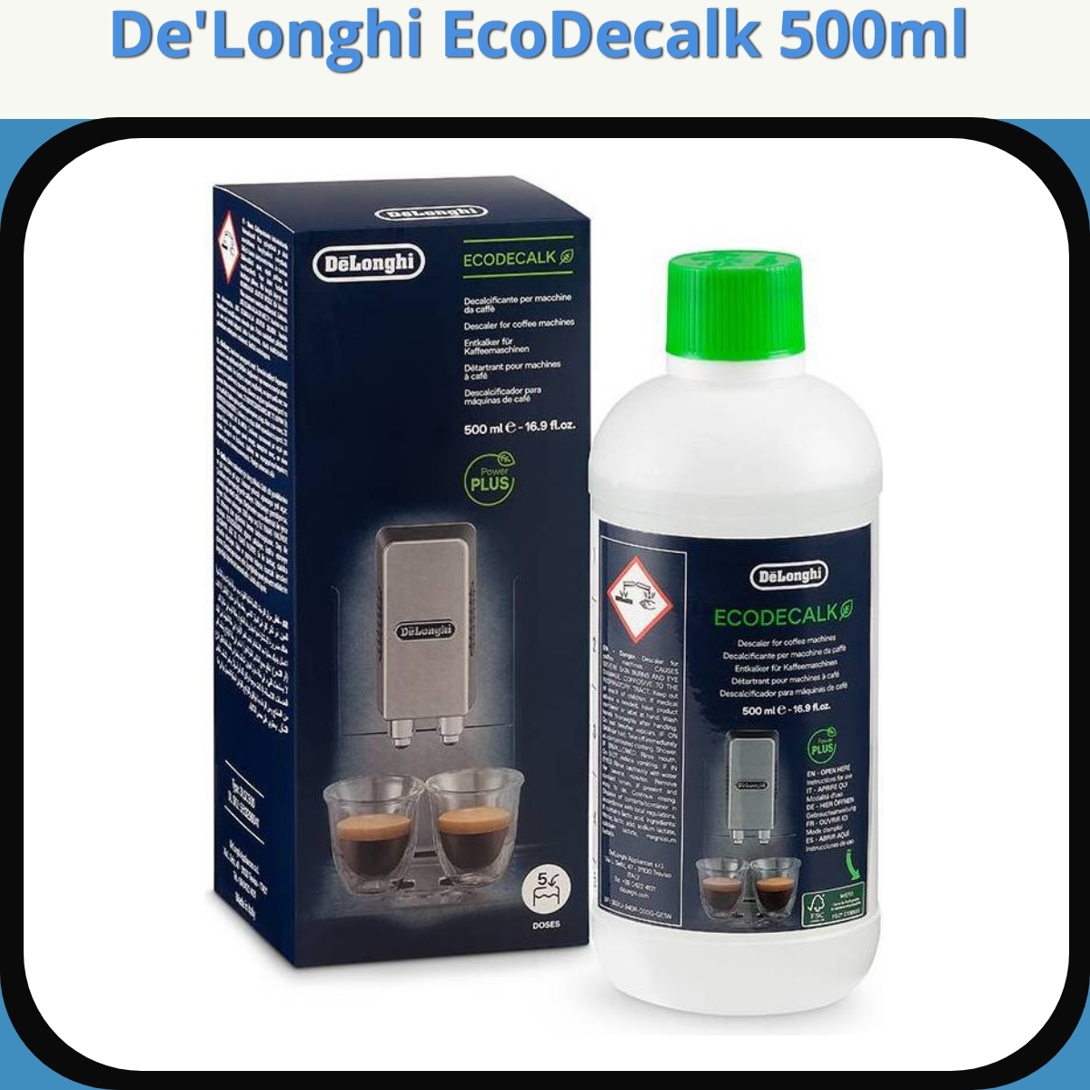 Anmeldelse af De'Longhi EcoDecalk 500ml