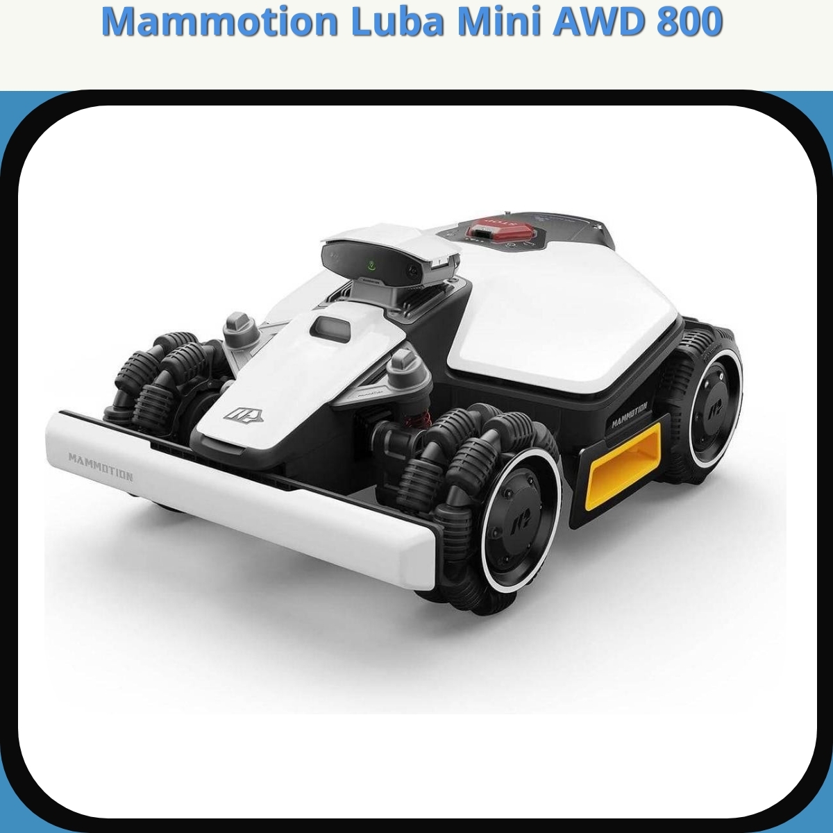 Anmeldelse af Mammotion Luba Mini AWD 800