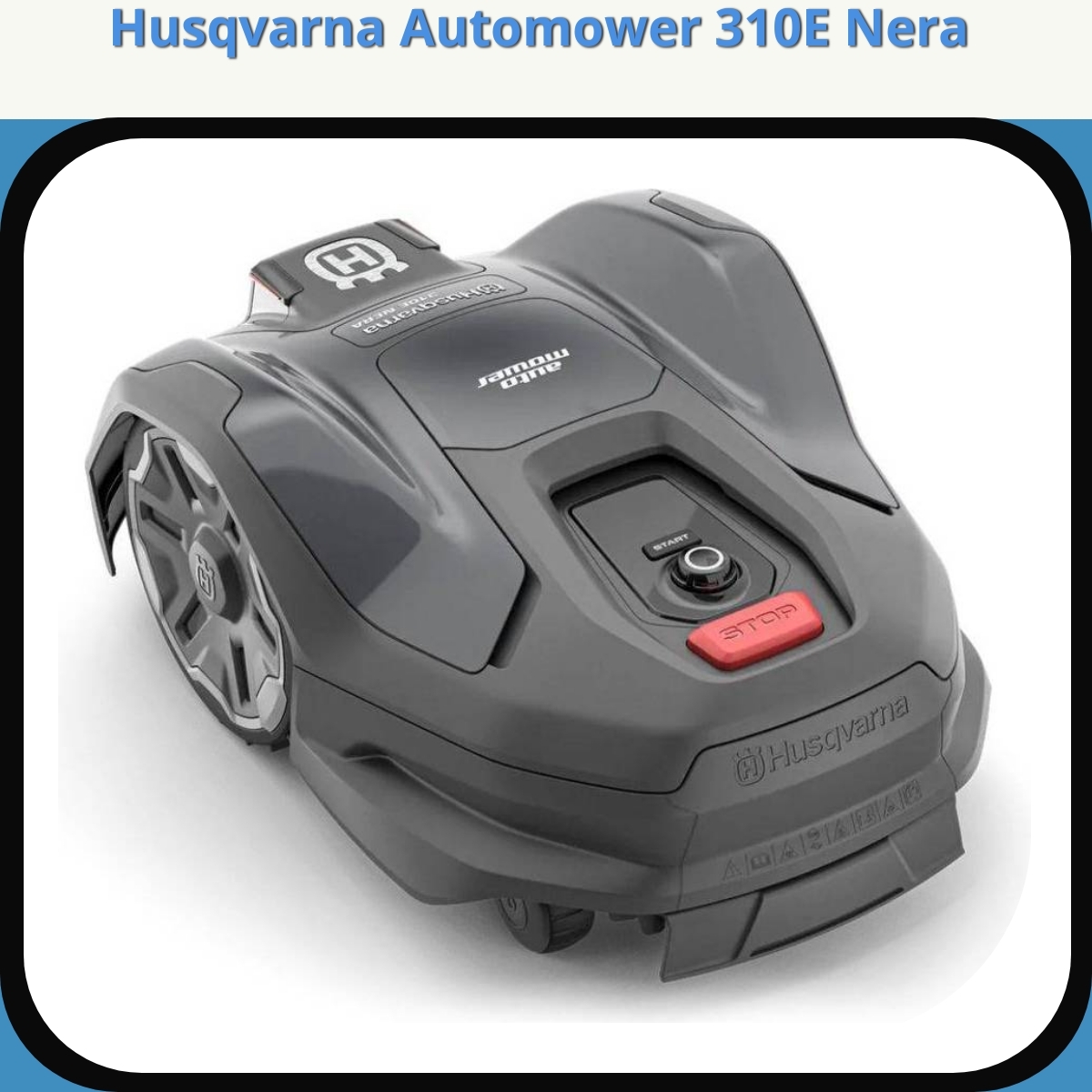 Anmeldelse af Husqvarna Automower 310E Nera