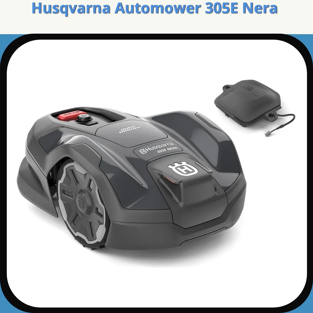Anmeldelse af Husqvarna Automower 305E Nera
