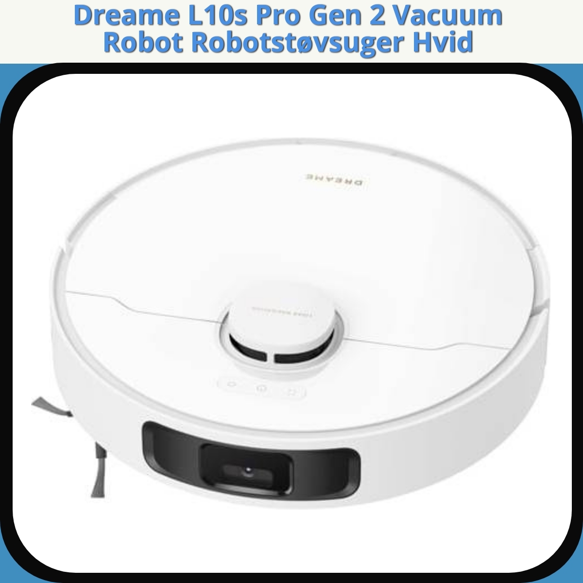 Anmeldelse af Dreame L10s Pro Gen 2 Vacuum Robot Robotstøvsuger Hvid