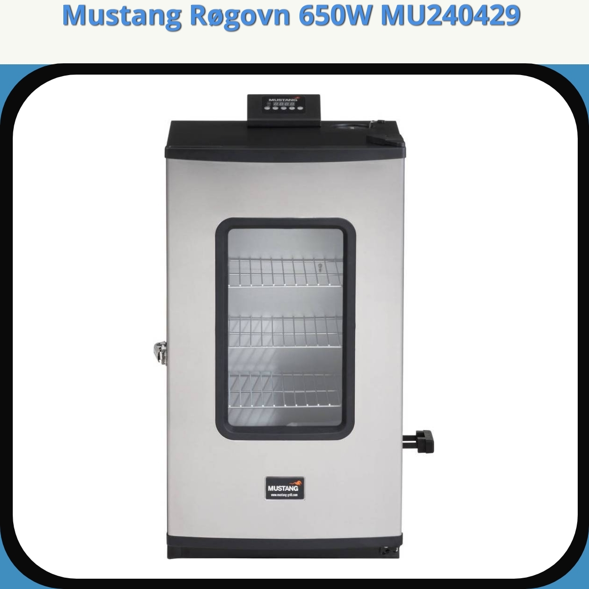 Anmeldelse af Mustang Røgovn 650W MU240429