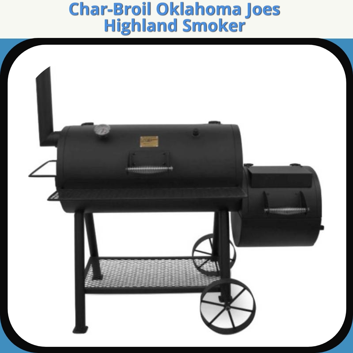 Anmeldelse af Char-Broil Oklahoma Joes Highland Smoker