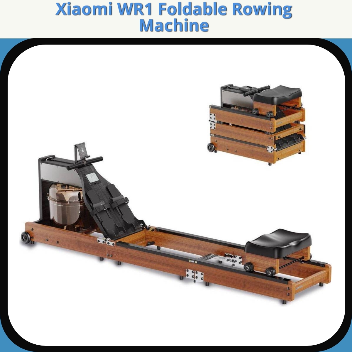 Anmeldelse af Xiaomi WR1 Foldable Rowing Machine