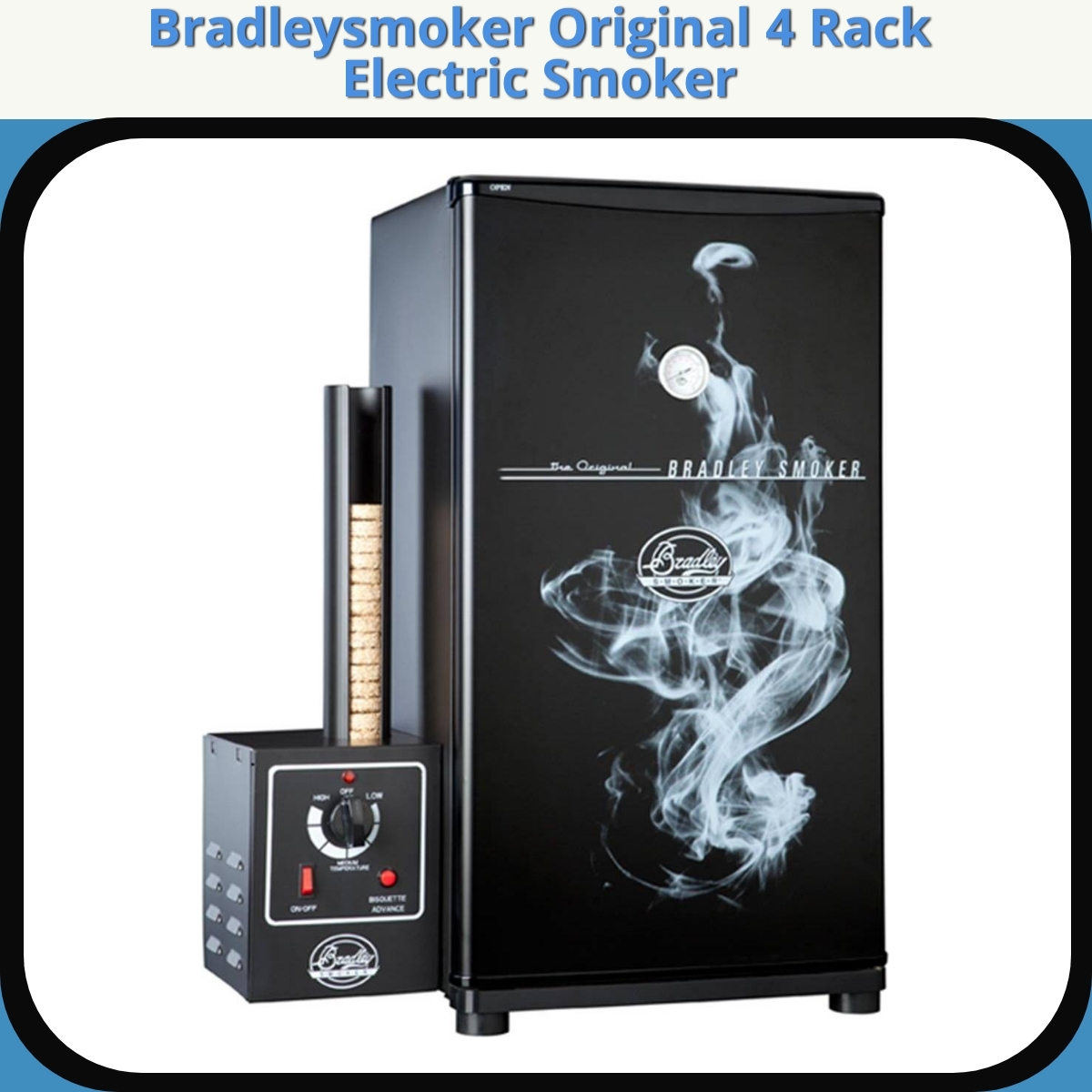 Anmeldelse af Bradleysmoker Original 4 Rack Electric Smoker