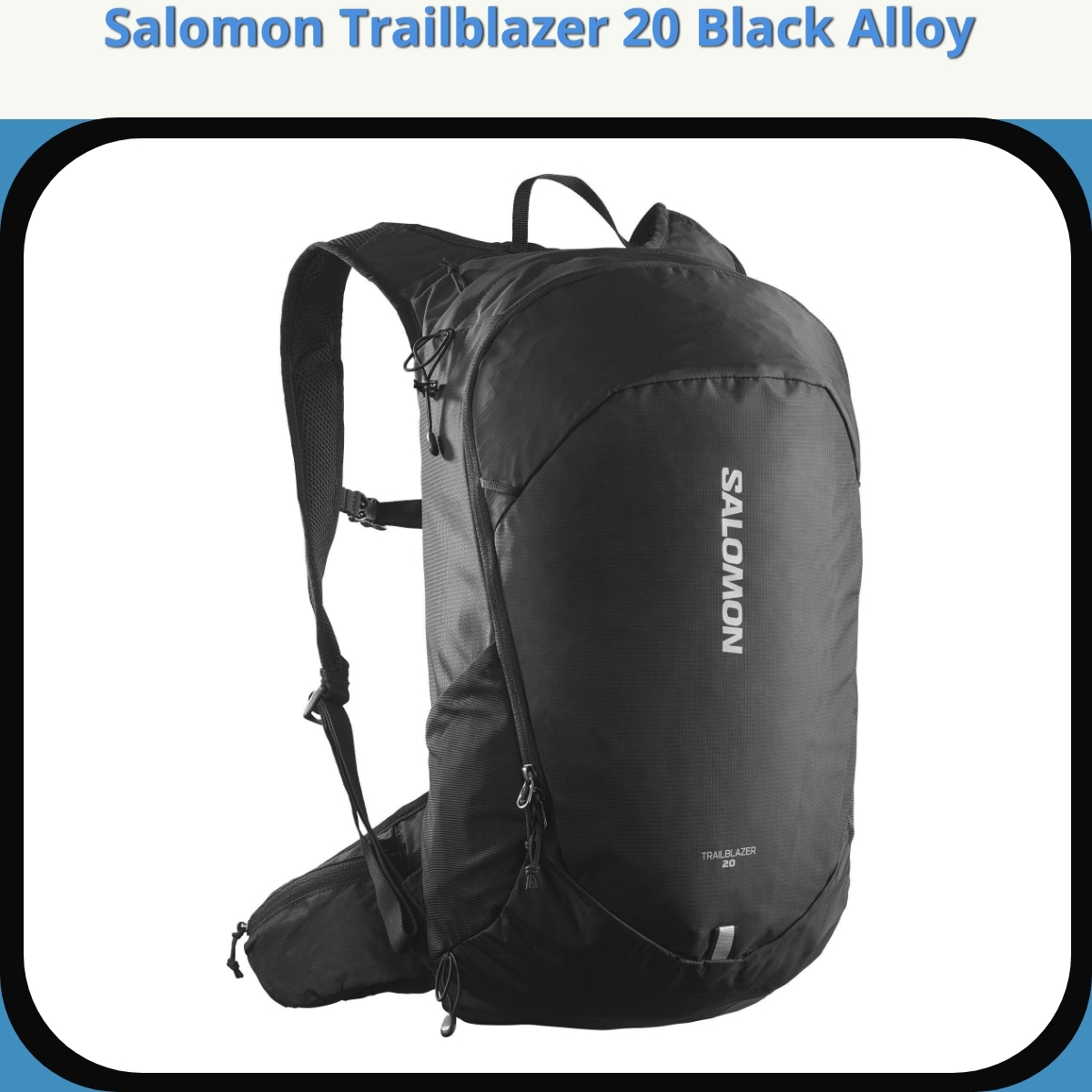 Anmeldelse af Salomon Trailblazer 20 Black Alloy
