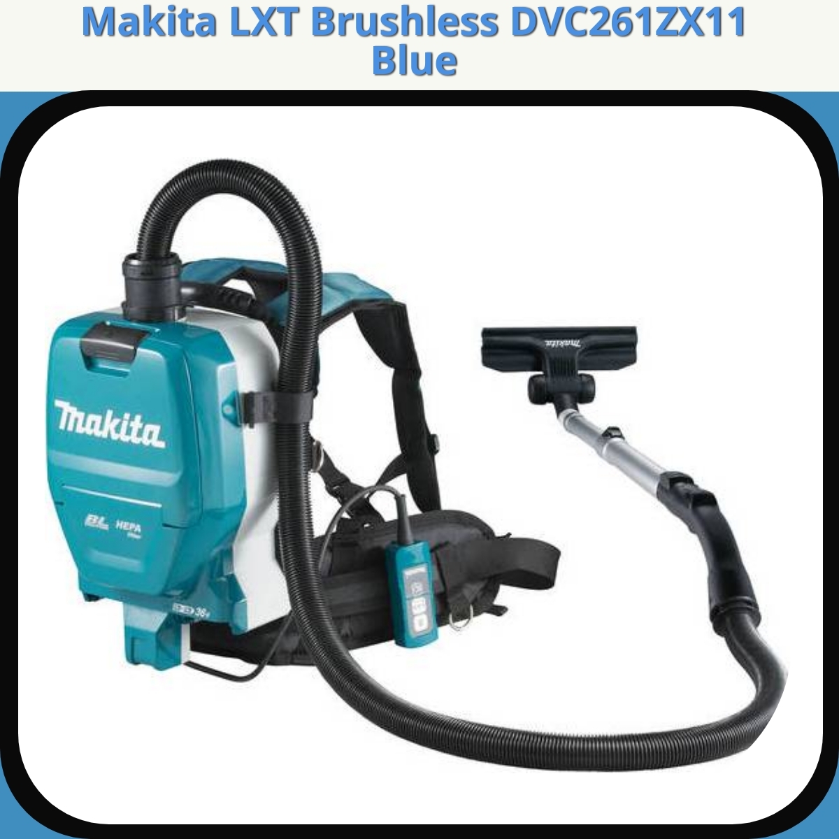 Anmeldelse af Makita LXT Brushless DVC261ZX11 Blue
