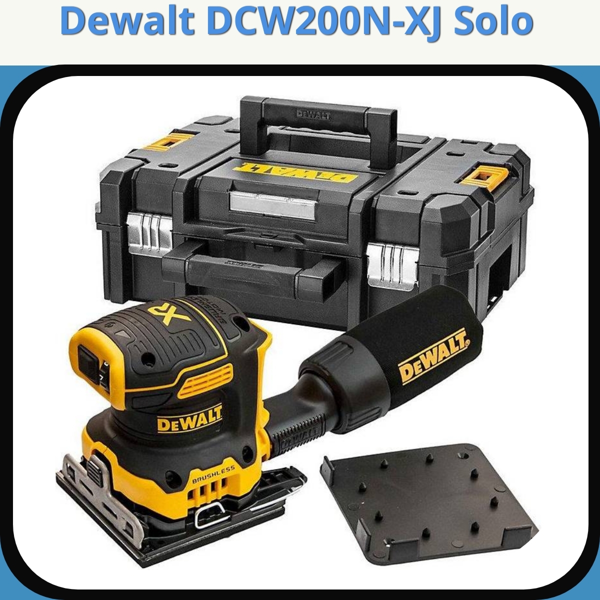 Anmeldelse af Dewalt DCW200N-XJ Solo