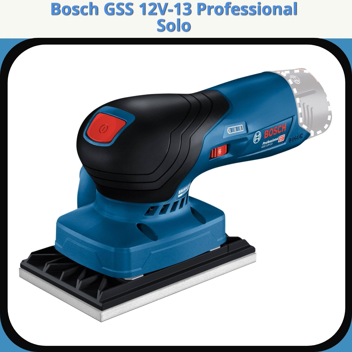 Anmeldelse af Bosch GSS 12V-13 Professional Solo