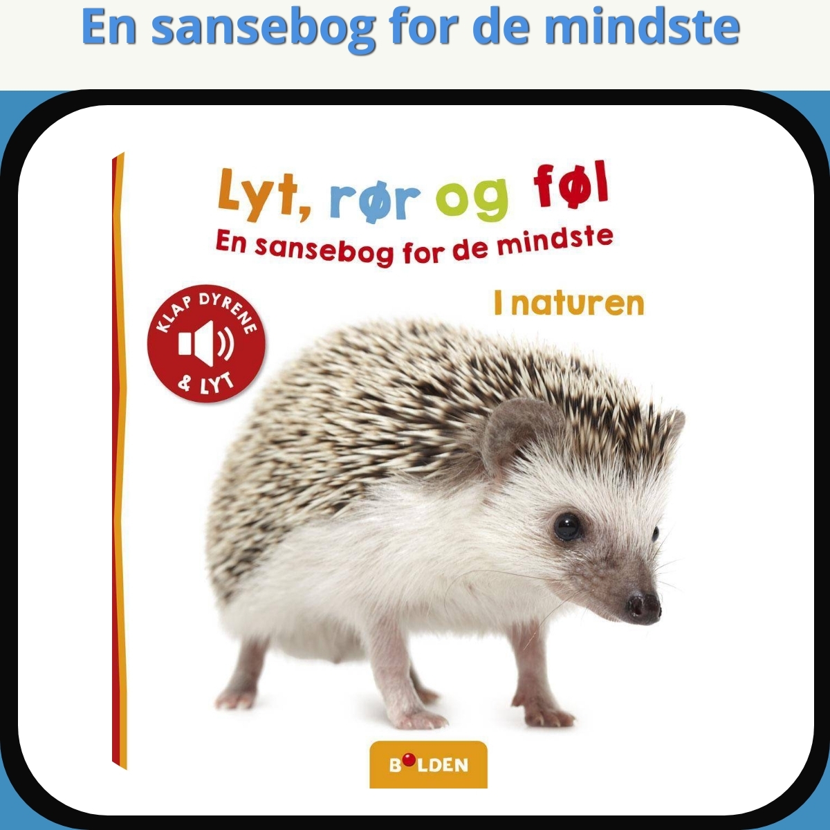 Anmeldelse af En sansebog for de mindste