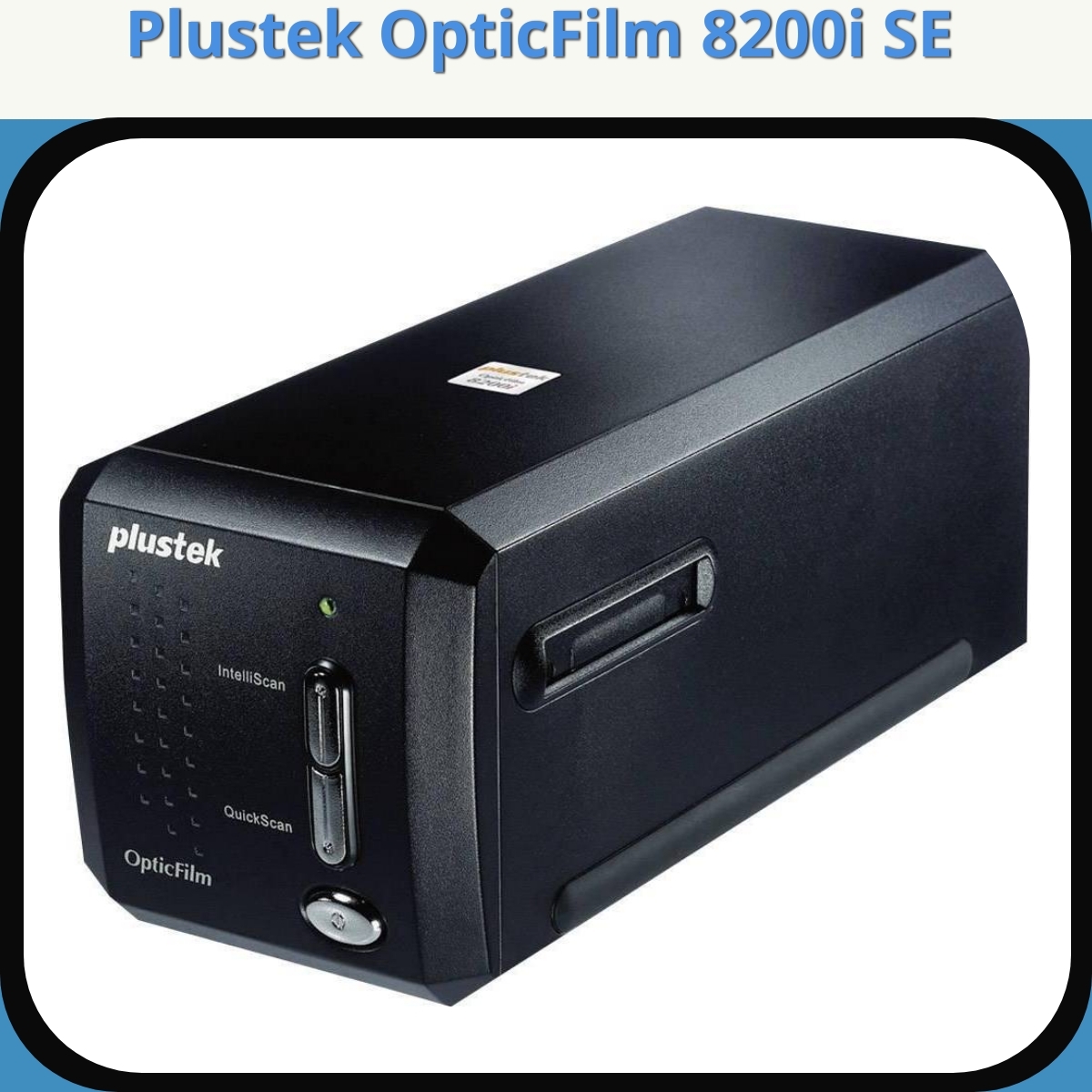 Anmeldelse af Plustek OpticFilm 8200i SE