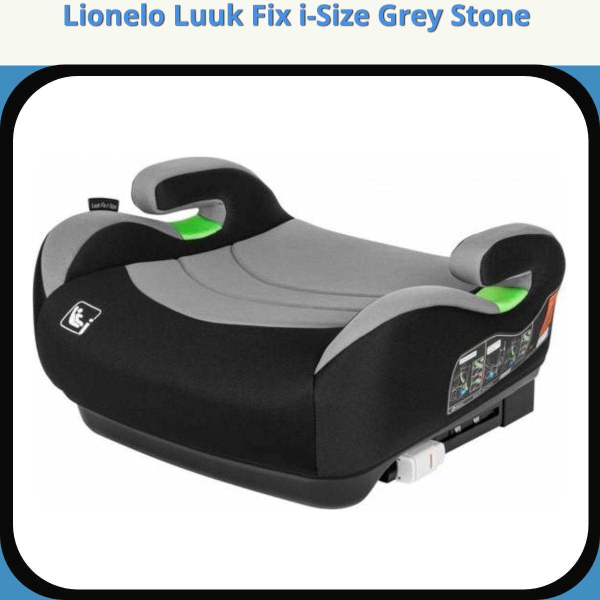 Anmeldelse af Lionelo Luuk Fix i-Size Grey Stone