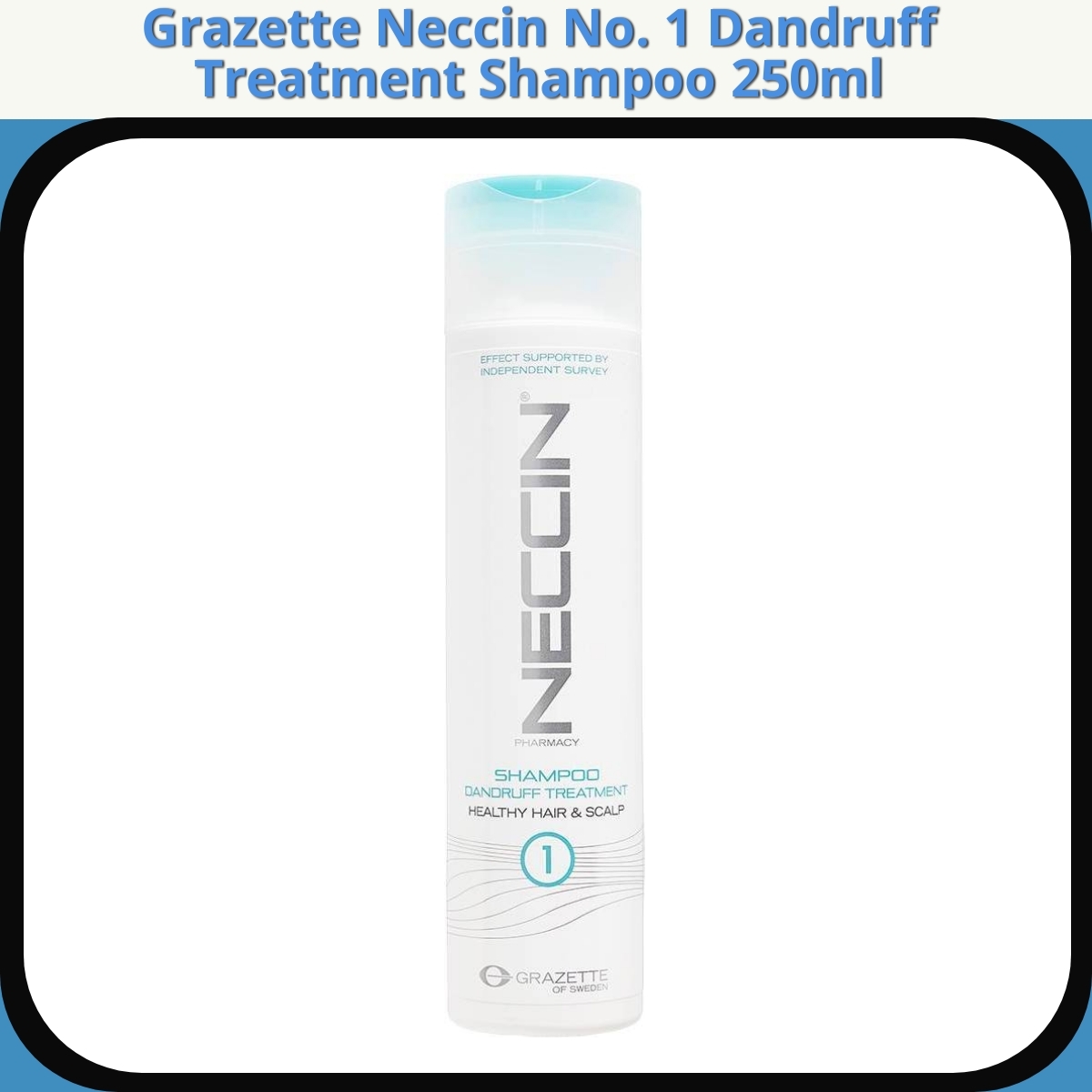 Anmeldelse af Grazette Neccin No. 1 Dandruff Treatment Shampoo 250ml
