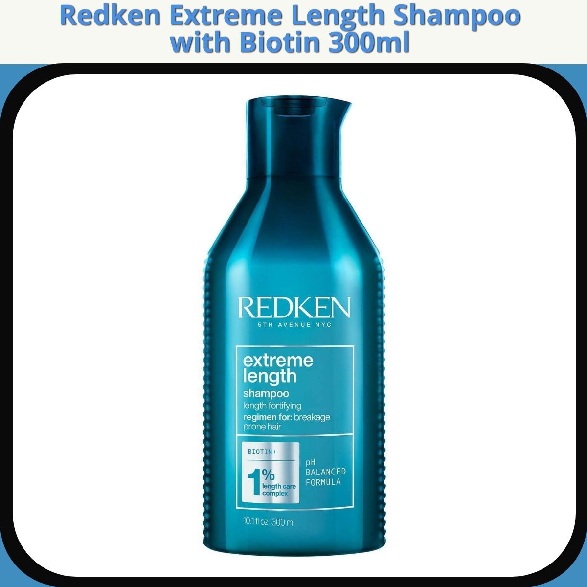 Anmeldelse af Redken Extreme Length Shampoo with Biotin 300ml