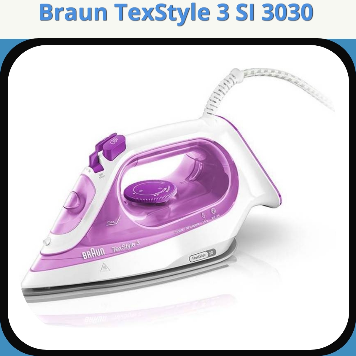 Anmeldelse af Braun TexStyle 3 SI 3030