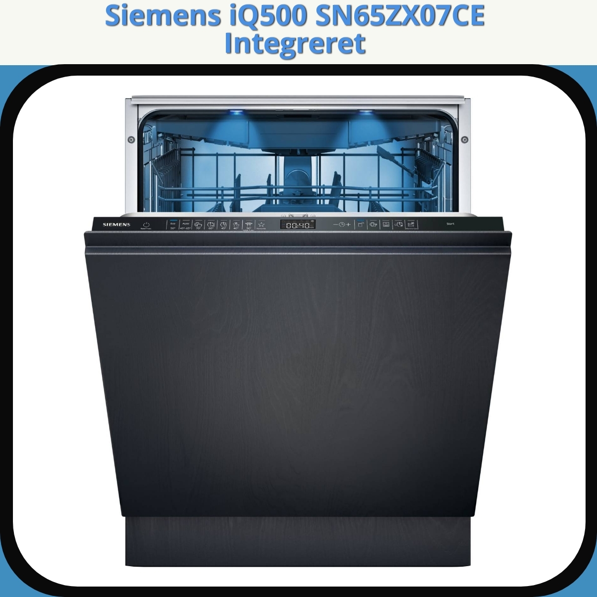 Anmeldelse af Siemens iQ500 SN65ZX07CE Integreret