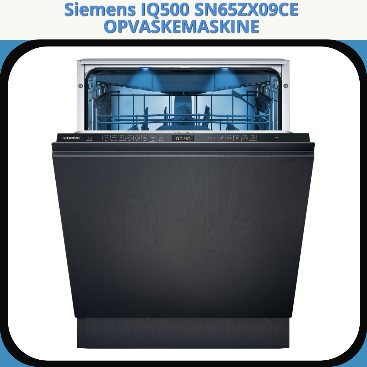 Anmeldelse af Siemens IQ500 SN65ZX09CE OPVASKEMASKINE