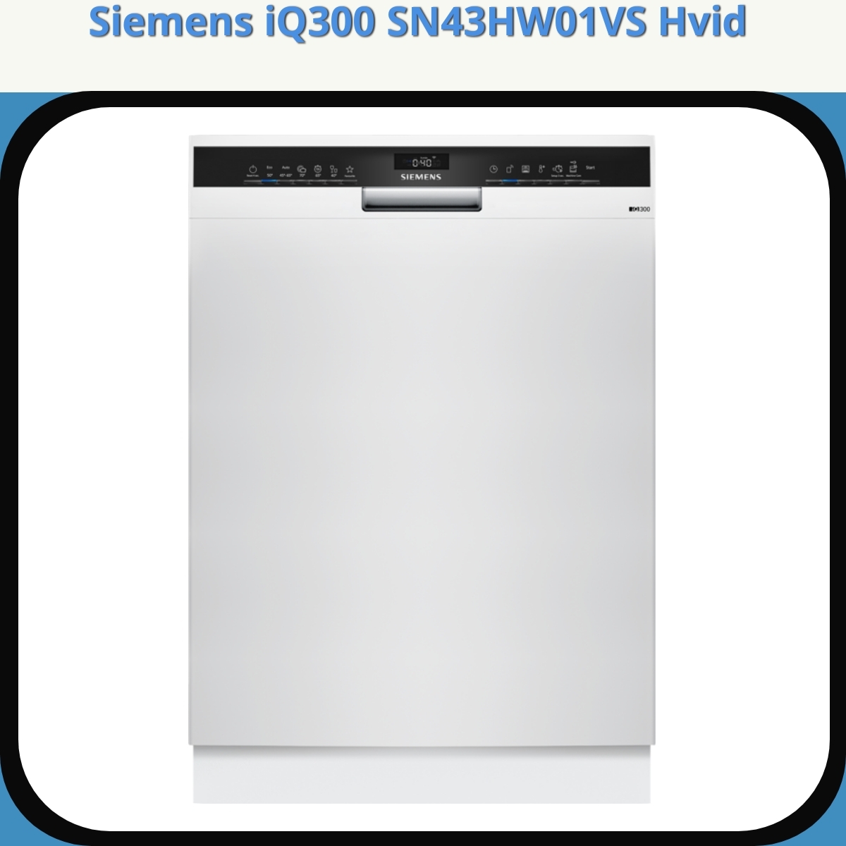 Anmeldelse af Siemens iQ300 SN43HW01VS Hvid