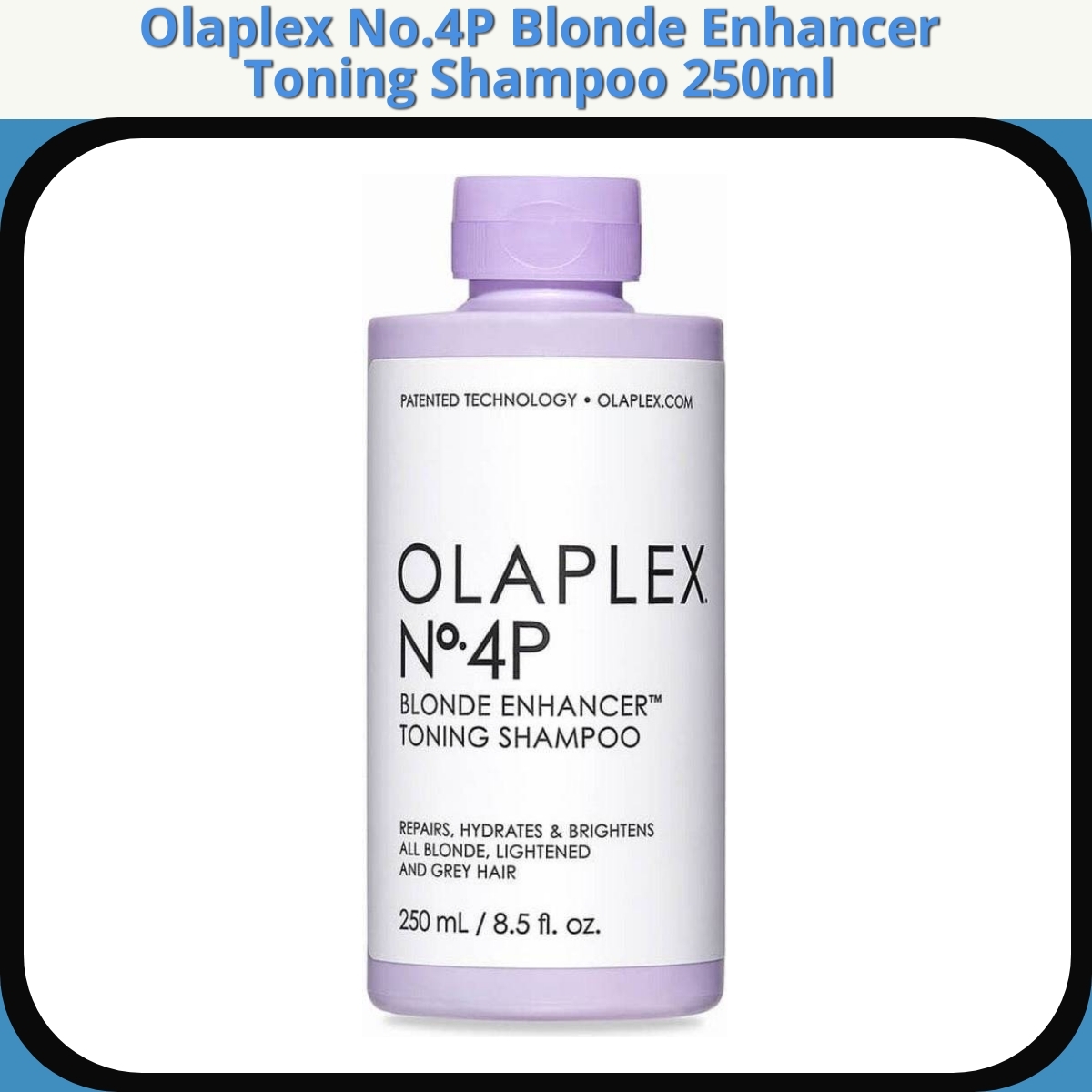 Anmeldelse af Olaplex No.4P Blonde Enhancer Toning Shampoo 250ml