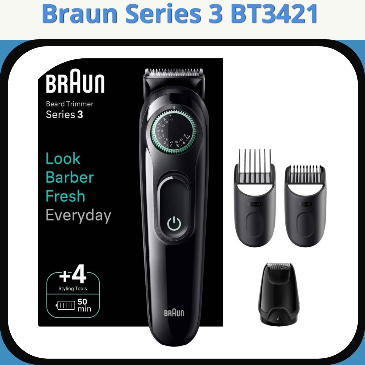 Anmeldelse af Braun Series 3 BT3421