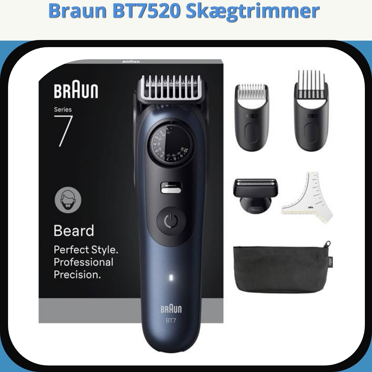 Anmeldelse af Braun BT7520 Skægtrimmer