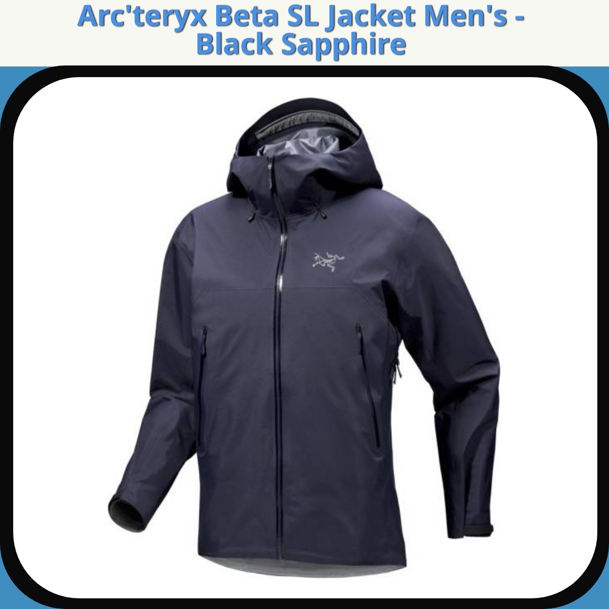 Anmeldelse af Arc'teryx Beta SL Jacket Men's - Black Sapphire